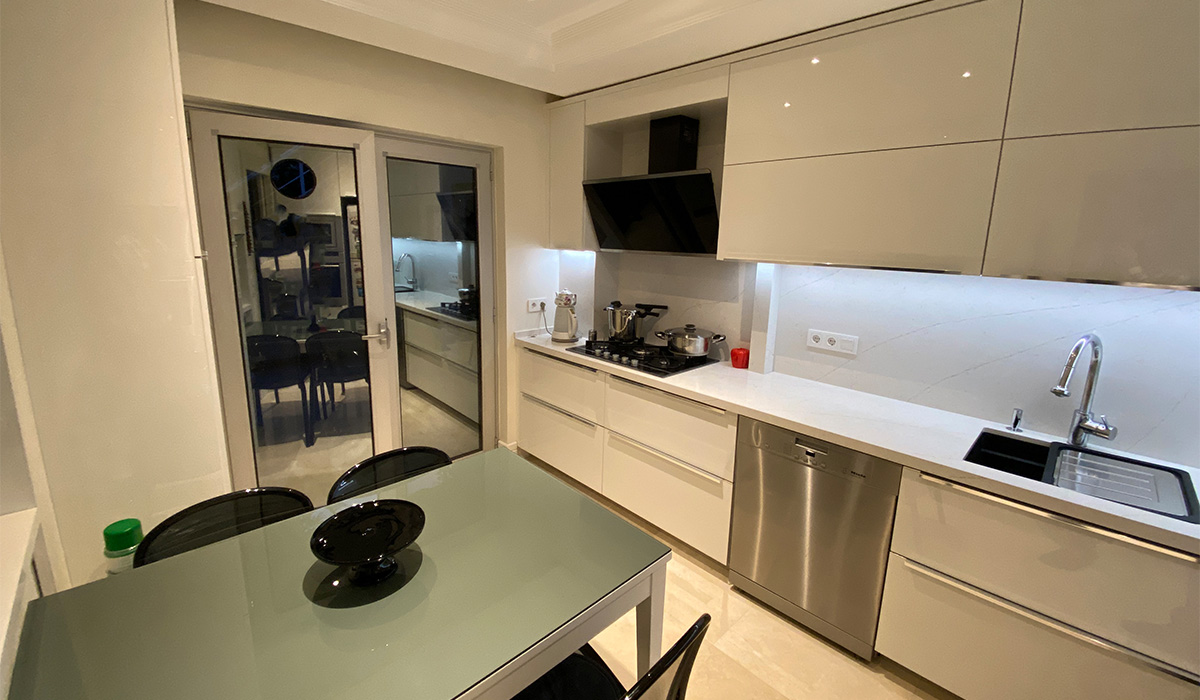 Üsküdar Çengelköy Modern Mutfak Tasarımı