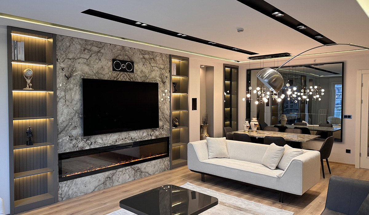 Küçükçekmece Salon Tasarımı