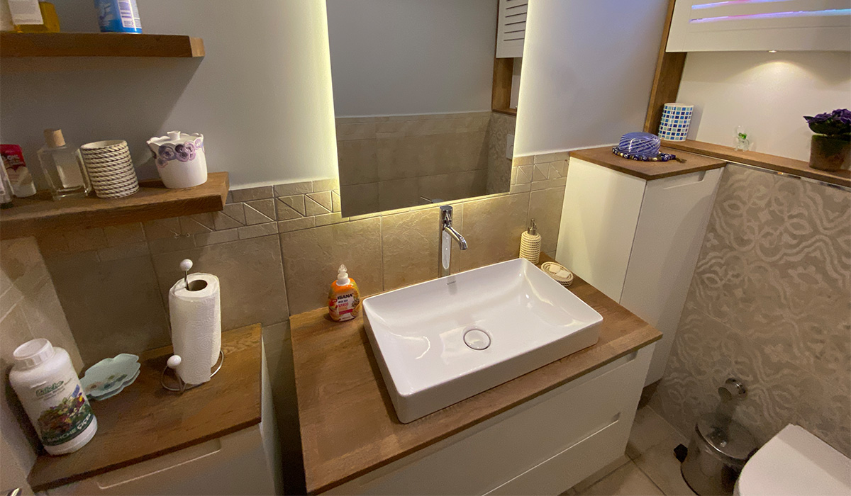 Ümraniye Sinpaş Aqua City Mat Lake Banyo Dolabı