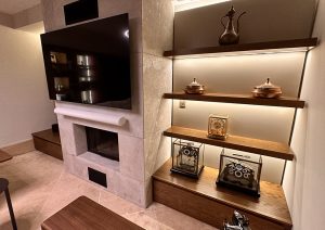 Ayvalık Ahşap Kaplama Salon Tasarımı