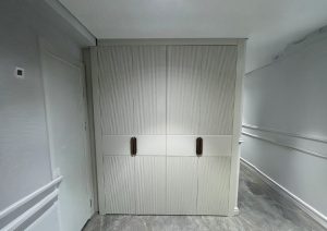Küçükçekmece Balıksırtı Desenli Portmanto